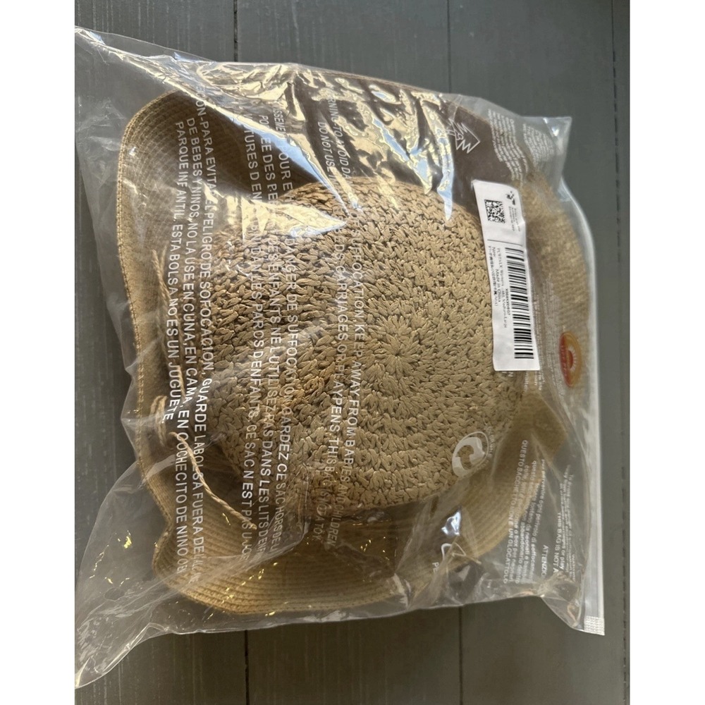 FURTALK Womens Sun Straw Hat UV UPF 80+ Travel Foldable Brim UV Hat M/L‎ - Picture 8 of 16